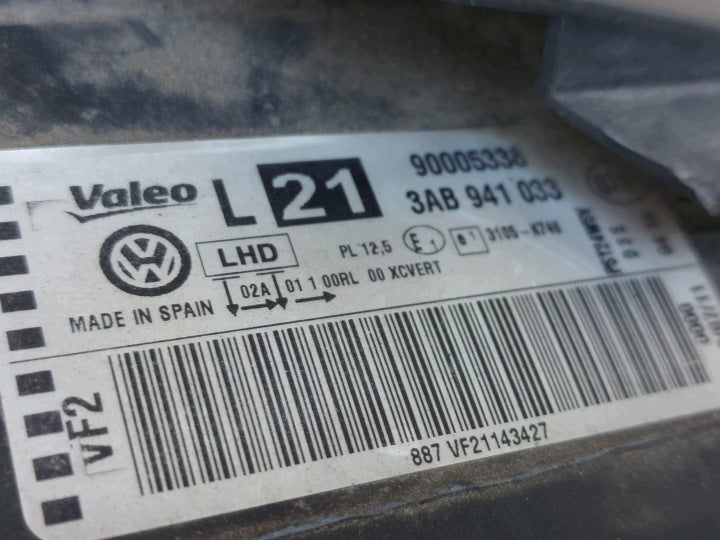 Frontscheinwerfer VW Passat B7 3AB941033 3D0941329B 8K0941597B Links Headlight SCH1664826040an