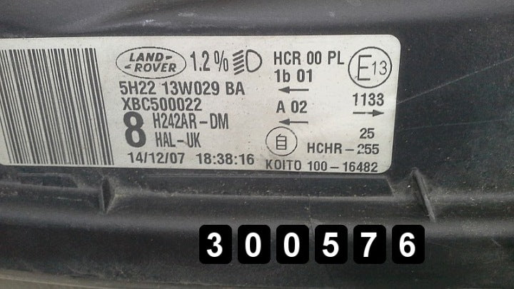 Frontscheinwerfer Land Rover I Discovery AM-300576 Rechts Scheinwerfer Headlight SCH1676947310gr