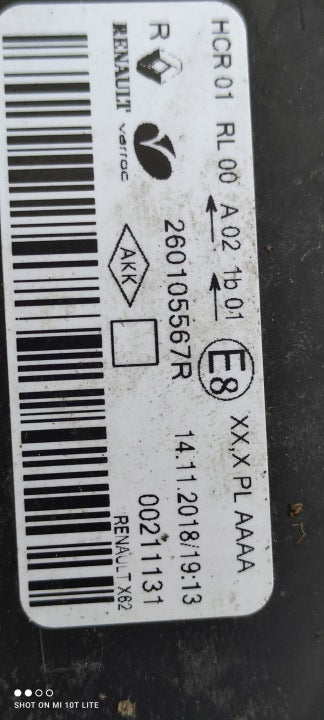 Frontscheinwerfer Renault Master I 260105567R Rechts Scheinwerfer Headlight SCH1702396471kl