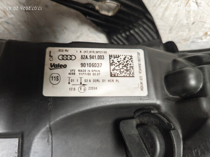 Frontscheinwerfer Audi A1 82A941003 Links Scheinwerfer Headlight SCH1740959054jg