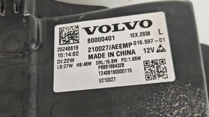 Frontscheinwerfer Volvo 80000401 Links Scheinwerfer Headlight SCH1760313661oe