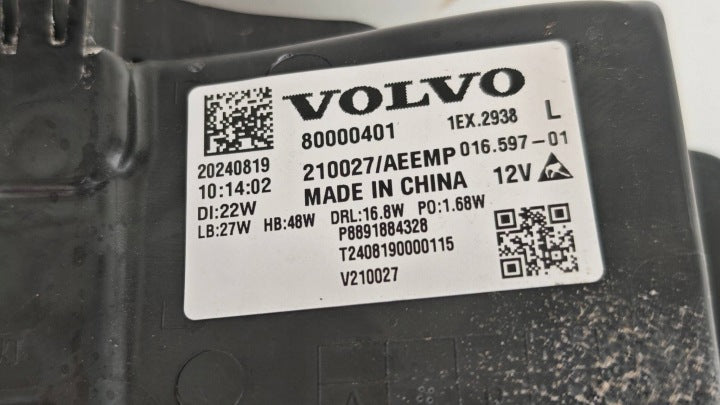 Frontscheinwerfer Volvo 80000401 Links Scheinwerfer Headlight SCH1760313661oe