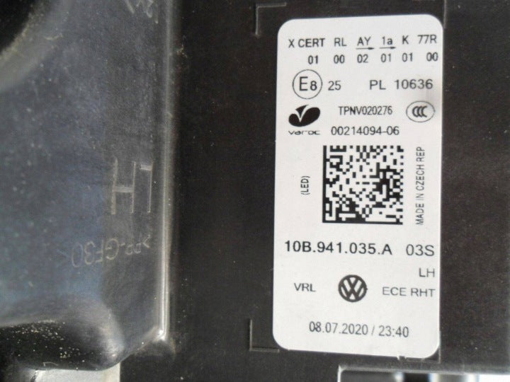 Frontscheinwerfer VW Id.3 10B941035A Links Scheinwerfer Headlight SCH1789051479by
