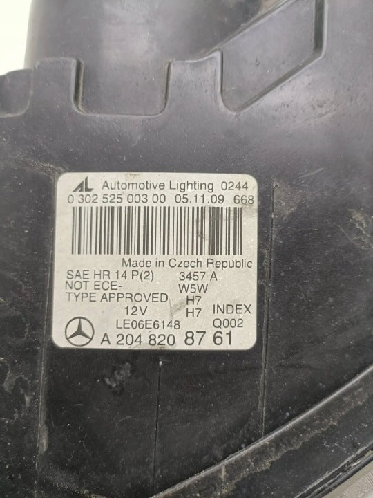 Frontscheinwerfer Mercedes-Benz W204 A2048208761 Links Scheinwerfer Headlight SCH1816508143sc