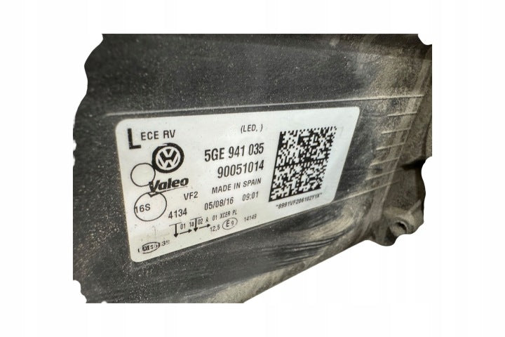 Frontscheinwerfer VW 5GE941035 90051014 Links Scheinwerfer Headlight SCH1828092370bc