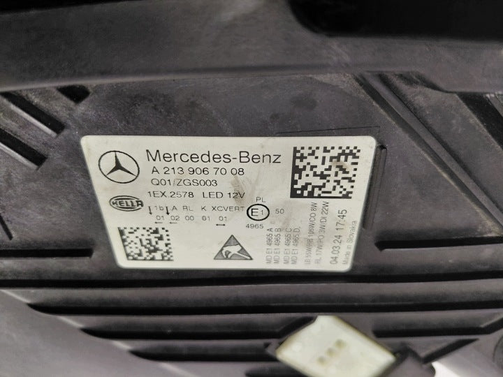 Frontscheinwerfer Mercedes-Benz W213 A2139067008 Rechts Scheinwerfer Headlight SCH1852537135es