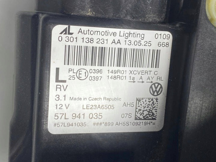 Frontscheinwerfer VW 57L941035 Links Scheinwerfer Headlight SCH1882606852yu