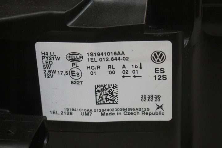 Frontscheinwerfer VW Up 1S1941016AA Rechts Scheinwerfer Headlight SCH1892268548cd