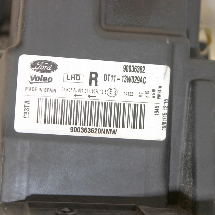 Frontscheinwerfer Ford Tourneo Connect Transit DT1113W029AC Rechts Headlight SCH1955221231wl