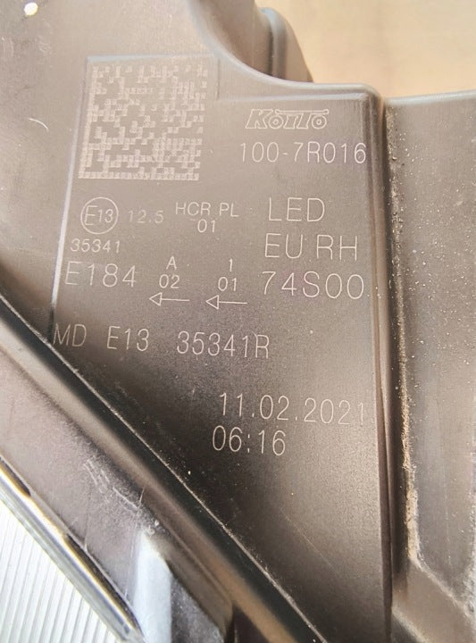 Frontscheinwerfer Suzuki Vitara I 100-7R016 LED Rechts Scheinwerfer Headlight SCH1961727232uu