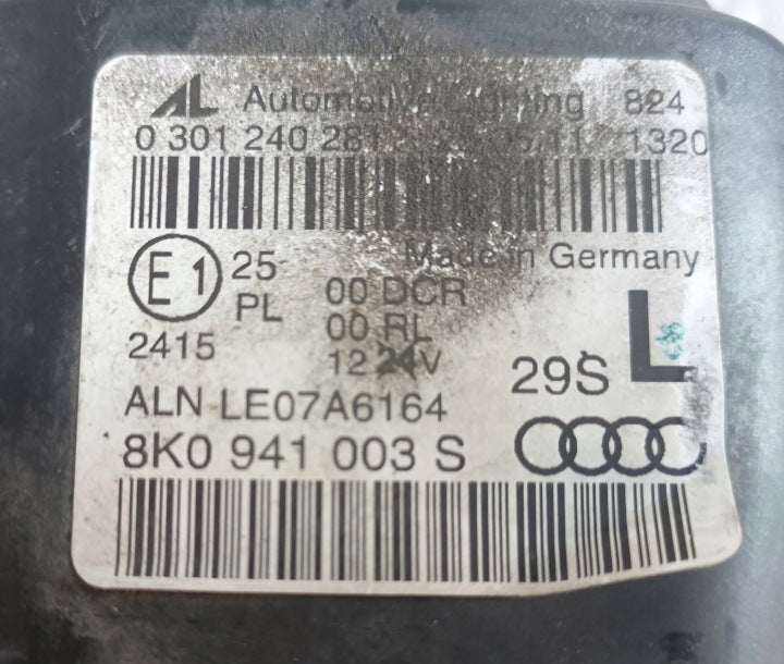 Frontscheinwerfer Audi A4 B8 8K0941003 Links Scheinwerfer Headlight SCH1978722127yr