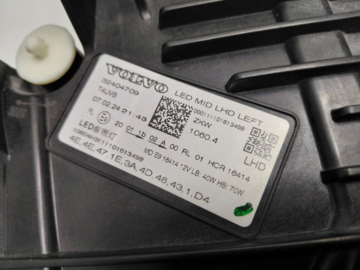 Frontscheinwerfer Volvo Xc60 II 32404709 LED Links Scheinwerfer Headlight SCH2039552312ov