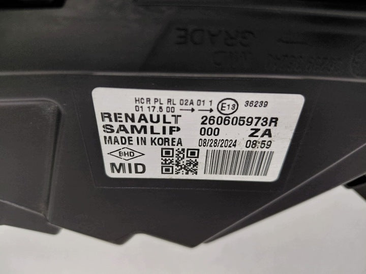 Frontscheinwerfer Renault Arkana 260605973R Links Scheinwerfer Headlight SCH2081432306kd