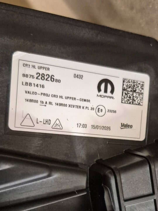 Frontscheinwerfer Citroën Aircross II C5 9875282680 Links Scheinwerfer Headlight SCH2098410829wb