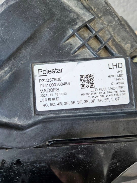 Frontscheinwerfer Polestar 2 P32337606 LED Links Scheinwerfer Headlight SCH2157516614dj