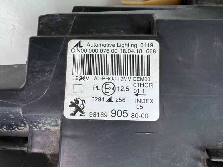 Frontscheinwerfer Peugeot 308 9816990580-00 Rechts Scheinwerfer Headlight SCH2168236344ka