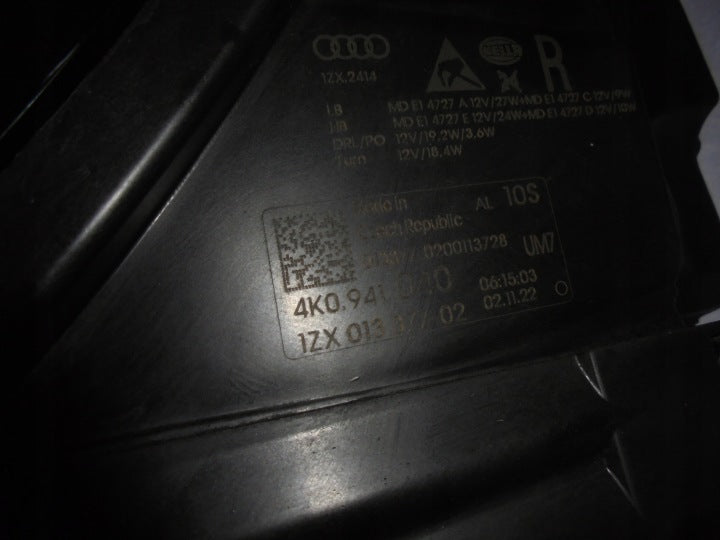 Frontscheinwerfer Audi A6 C8 4K0941040 LED Rechts Scheinwerfer Headlight SCH2169243727ef