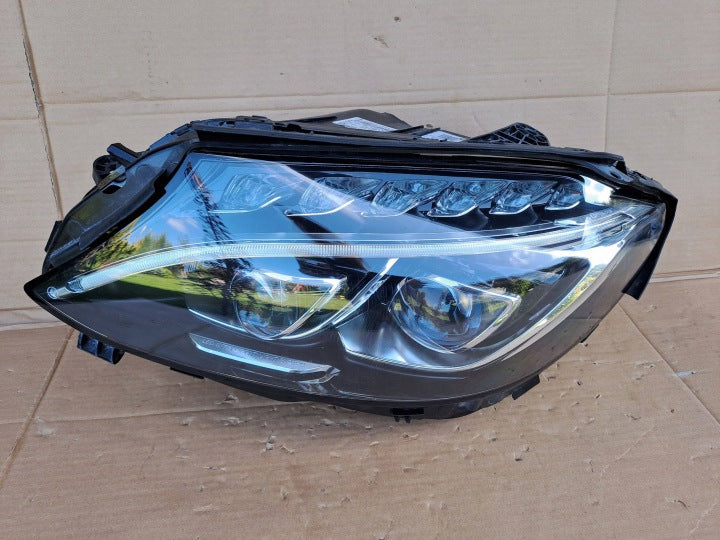 Frontscheinwerfer Mercedes-Benz W205 030128423105 Links Scheinwerfer Headlight SCH2178970963fh