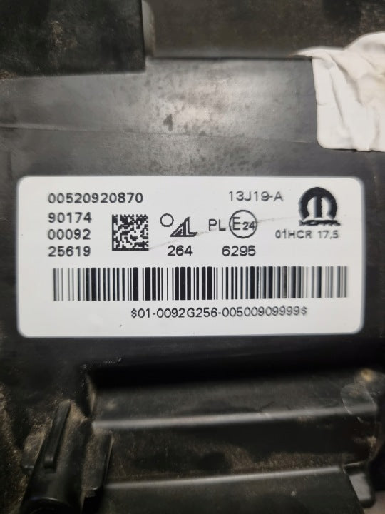 Frontscheinwerfer Fiat 500x 00520920870 LED Links Scheinwerfer Headlight SCH2202845182mm