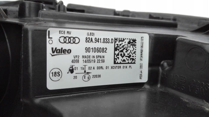 Frontscheinwerfer Audi A1 82A941033D LED Links Scheinwerfer Headlight SCH2215636429gc