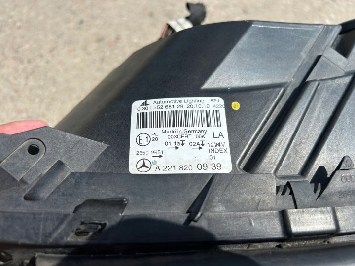 Frontscheinwerfer Mercedes-Benz W221 A2218200939 Links Scheinwerfer Headlight SCH2221549109iv