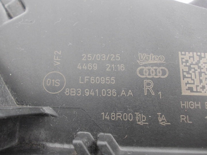Frontscheinwerfer Audi A5 8B3941036AA Rechts Scheinwerfer Headlight SCH2227418407pn