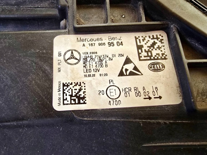 Frontscheinwerfer Mercedes-Benz Gle A1679069504 Links Scheinwerfer Headlight SCH2271103660lh