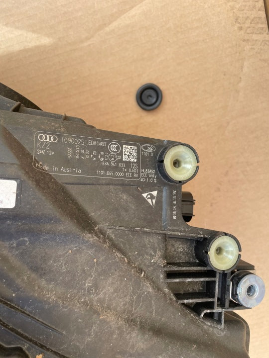 Frontscheinwerfer Audi Q3 83A941033 LED Links Scheinwerfer Headlight SCH2297924948bu