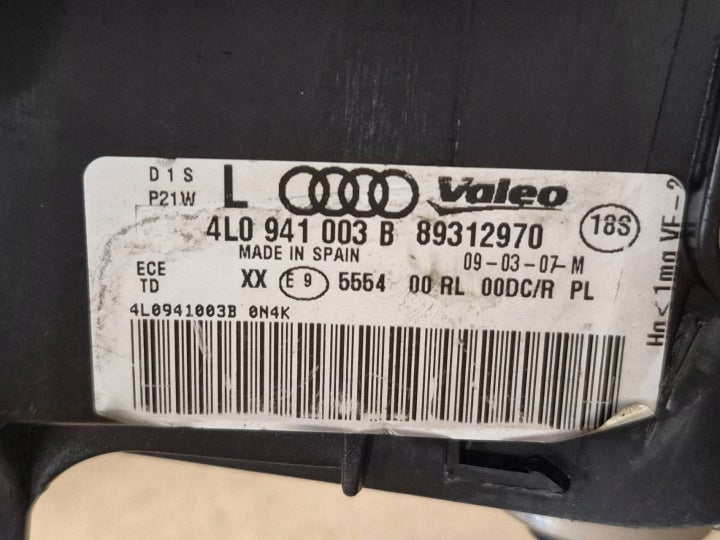Frontscheinwerfer Audi Q7 4L0941003B Links Scheinwerfer Headlight SCH2368102955th
