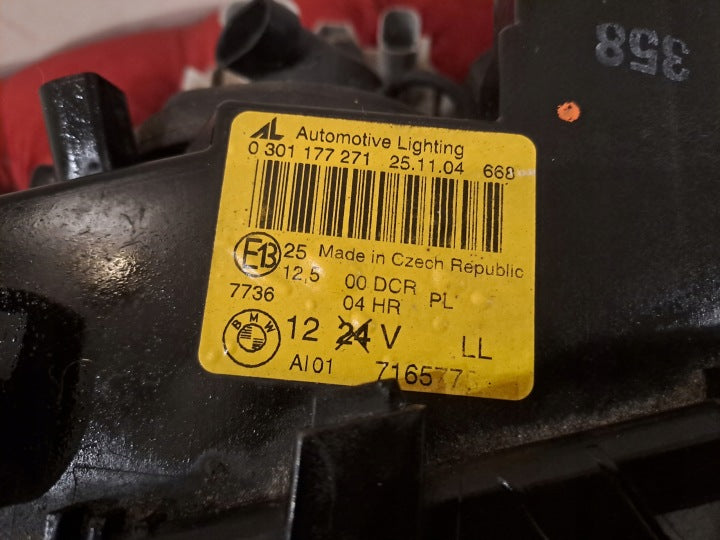 Frontscheinwerfer BMW 3 E46 7165776 7165777 Ein Satz Scheinwerfer Headlight SCH2374761485ab