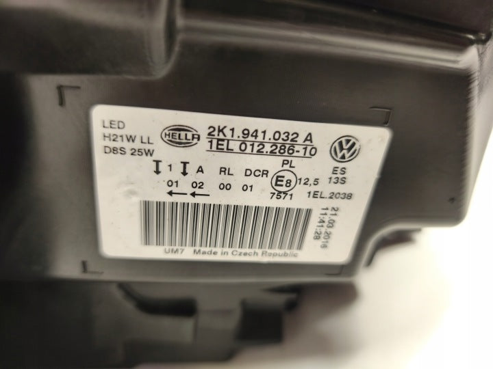 Frontscheinwerfer VW Caddy 2K1941031B 2K1941032B LED Ein Satz Headlight SCH2432338259nu