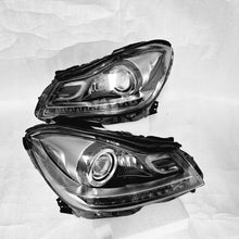 Load image into Gallery viewer, Frontscheinwerfer Mercedes-Benz W204 A2048205559 Ein Satz Scheinwerfer Headlight SCH2481545668oo
