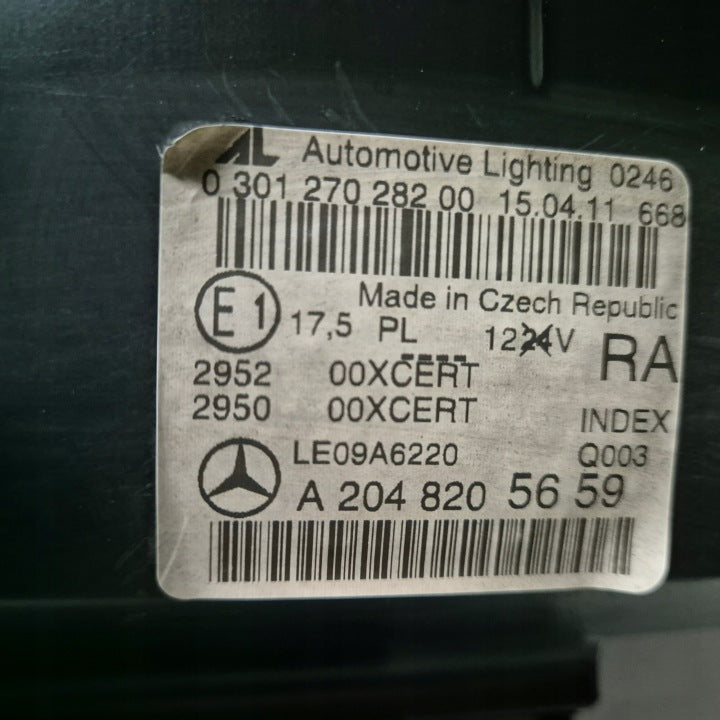 Frontscheinwerfer Mercedes-Benz W204 A2048205559 Ein Satz Scheinwerfer Headlight SCH2481545668oo