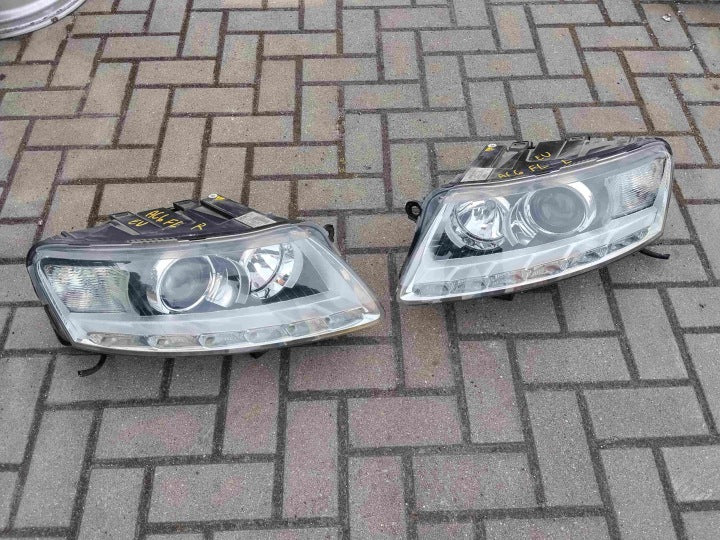 Frontscheinwerfer Audi A6 C6 4F0941004 Ein Satz Scheinwerfer Headlight SCH2483591260ka