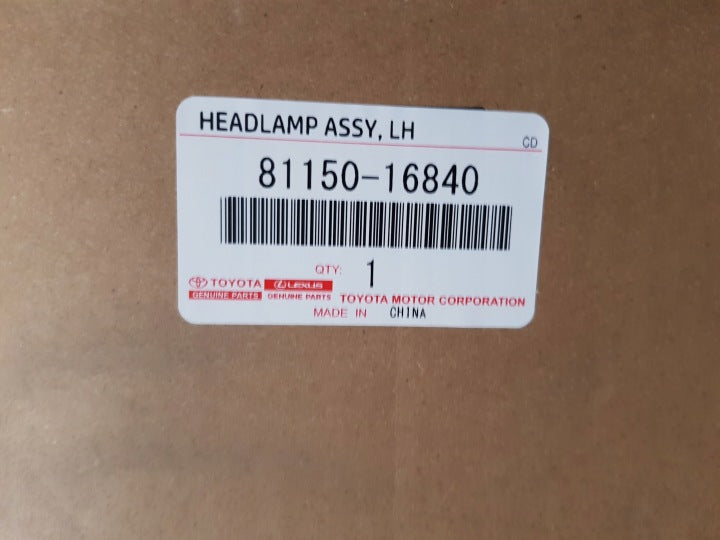 Frontscheinwerfer Toyota Corolla 81150-16840 LED Links Scheinwerfer Headlight SCH2488873799bs