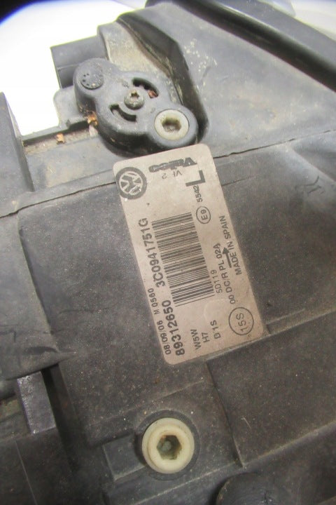 Frontscheinwerfer VW Passat 3C0941751G Links Scheinwerfer Headlight SCH2535032456ip