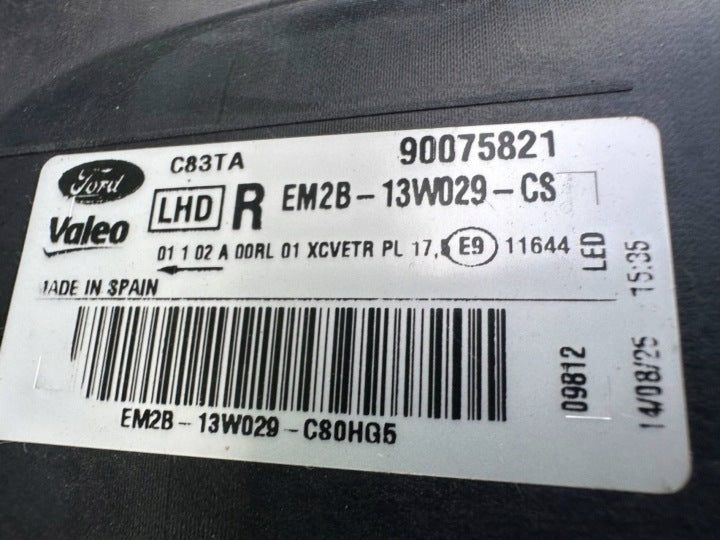 Frontscheinwerfer Ford Galaxy EM2B13W029CS Links Scheinwerfer Headlight SCH2554533360ne