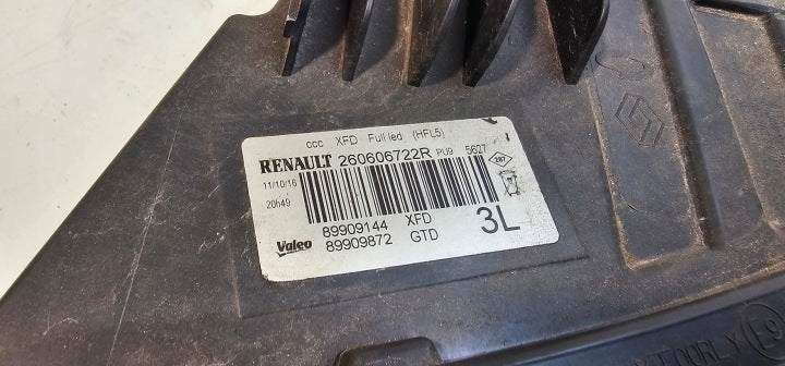 Frontscheinwerfer Renault Talisman 260606722R Links Scheinwerfer Headlight SCH2576696993xk