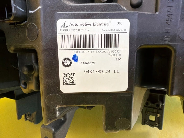Frontscheinwerfer BMW X5 G05 G06 9481789-09 Laser Links Scheinwerfer Headlight SCH2586796440he