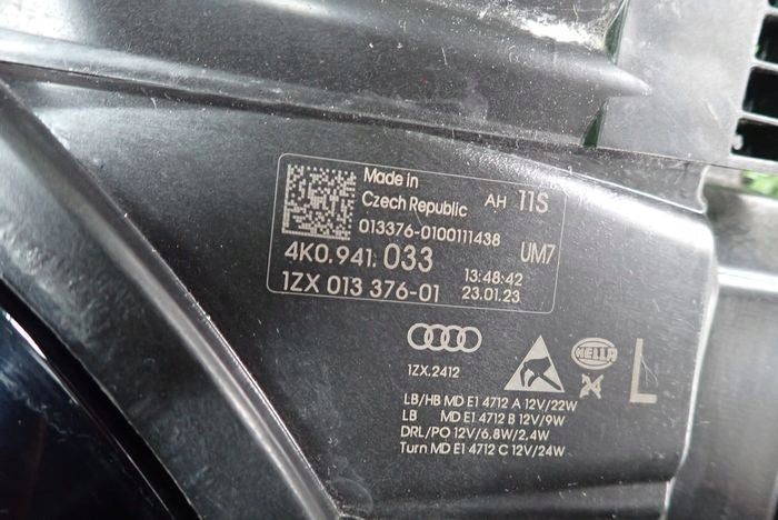 Frontscheinwerfer Audi A6 C8 4K0941033 Links Scheinwerfer Headlight SCH2603194072on