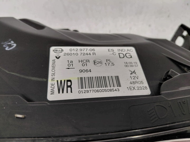 Frontscheinwerfer Renault Captur I 260107244R Rechts Scheinwerfer Headlight SCH2681706356gj