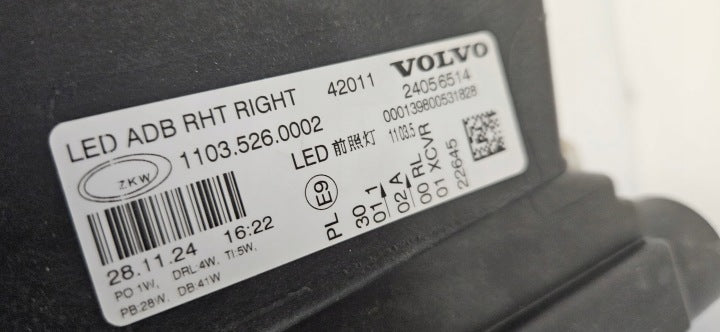 Frontscheinwerfer Volvo A2069064703 24056515 LED Ein Satz Scheinwerfer Headlight SCH2715064853hq