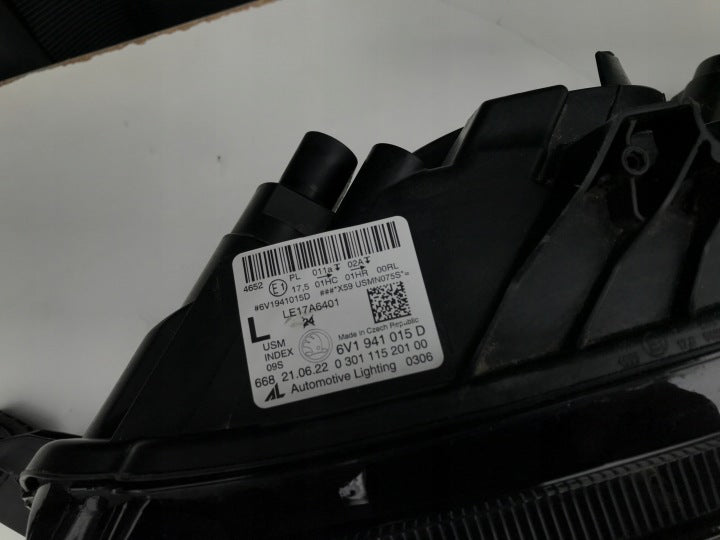 Frontscheinwerfer Skoda Fabia III 6V1941015D LED Links Scheinwerfer Headlight SCH2757333740ga
