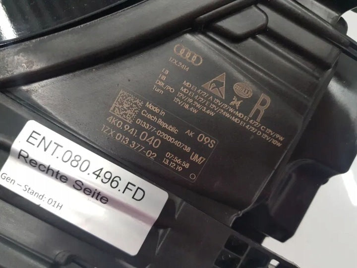 Frontscheinwerfer Audi A6 C8 4K0941039 010008238917X01337701 Rechts Headlight SCH2757718719zf