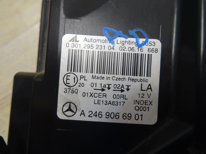 Frontscheinwerfer Mercedes-Benz W246 A2469066901 Links Scheinwerfer Headlight SCH2786185830xg