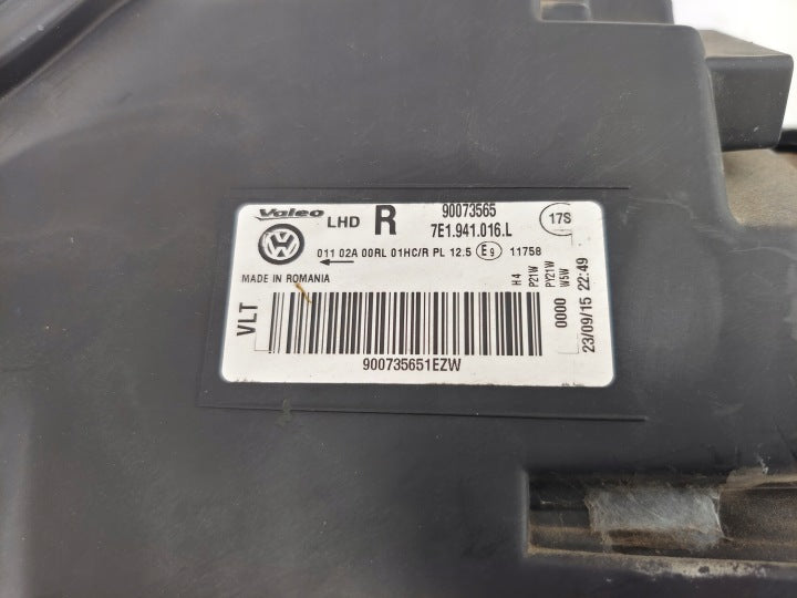 Frontscheinwerfer VW T6 7E1941016L 7E1941015L Ein Stück (Rechts oder Links) SCH2799027201hm