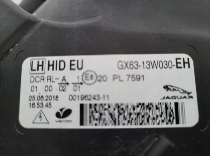 Frontscheinwerfer Jaguar Xf X260 GX6313W030EH 0019624311 Links Headlight SCH2842929437ep
