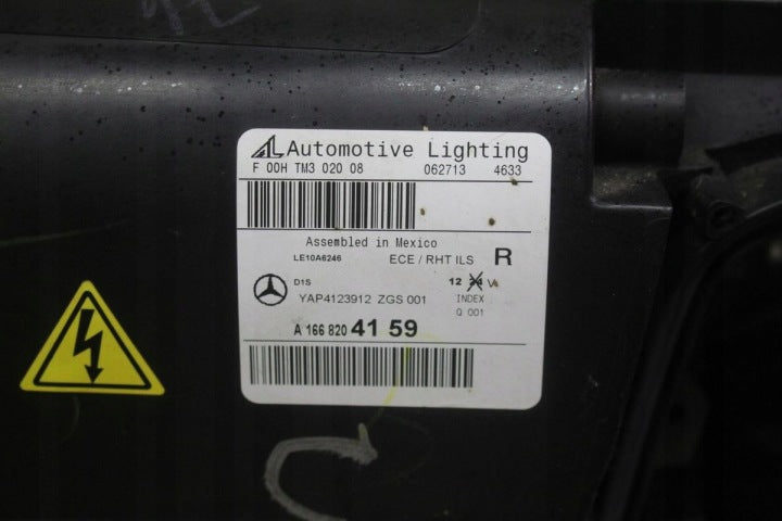 Frontscheinwerfer Mercedes-Benz W166 A1668204159 Rechts Scheinwerfer Headlight SCH2875070237hk