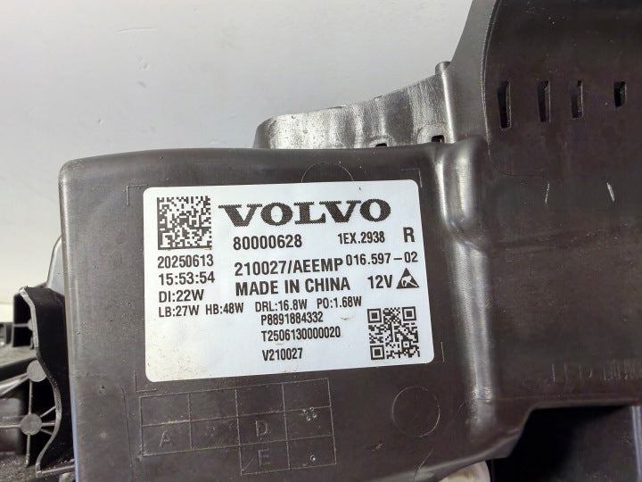 Frontscheinwerfer Volvo 80000628 Rechts Scheinwerfer Headlight SCH2897693126zs