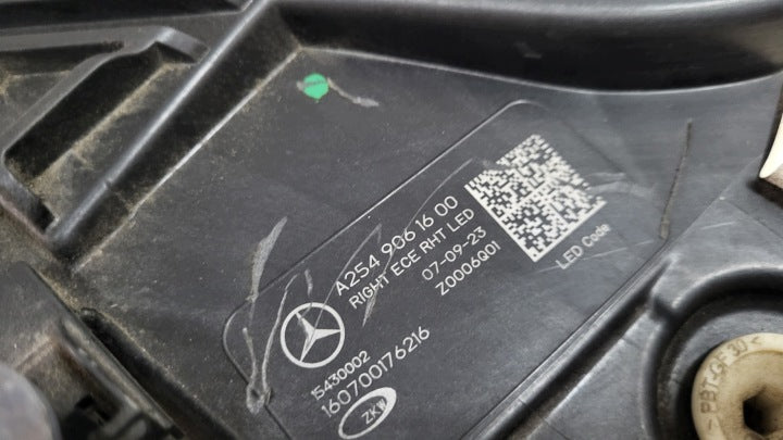 Frontscheinwerfer Mercedes-Benz Glc A2549061600 Full LED Rechts Headlight SCH2926229928ma